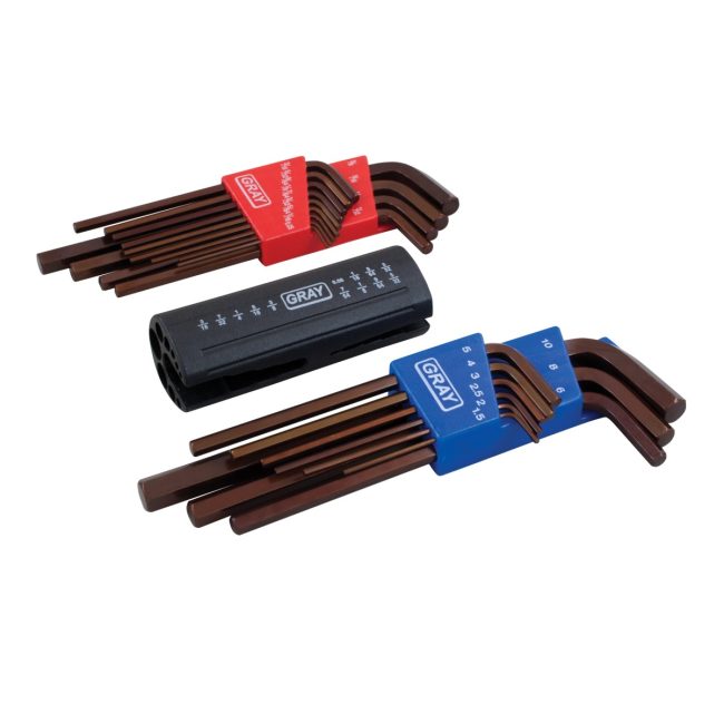 Gray Tools 22 Piece Hex Key Set