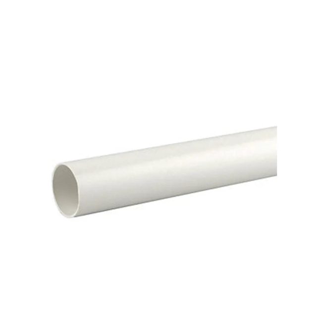 White Waste Pipe 43mm x 4m