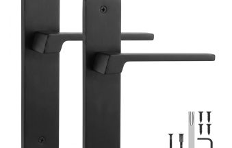 Spectra Matt Black Door Lever Handles